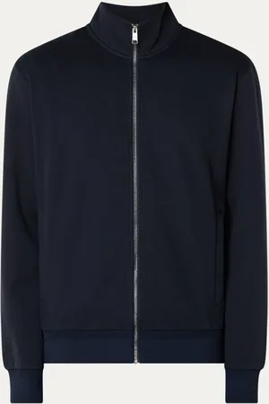 HUGO BOSS H-Shepherd sweatvest met steekzakken