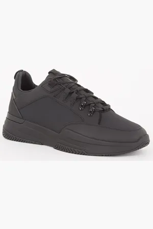 Mallet Elmore sneaker van leer met logo