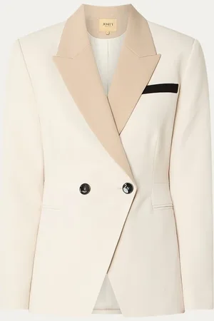 Josh V Kenny double-breasted blazer met schoudervulling