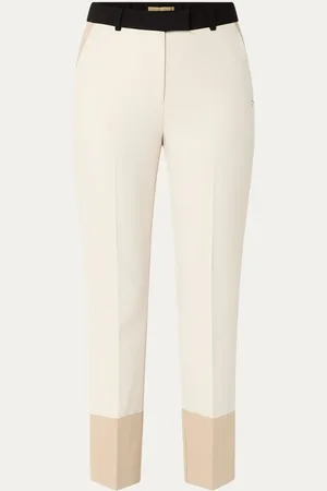 Josh V Ryker high waist tapered fit pantalon met persplooi