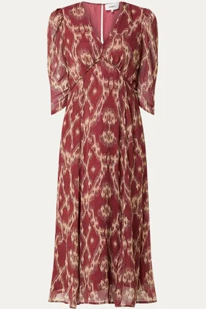 Bash Matsa midi tuniekjurk met grafische print