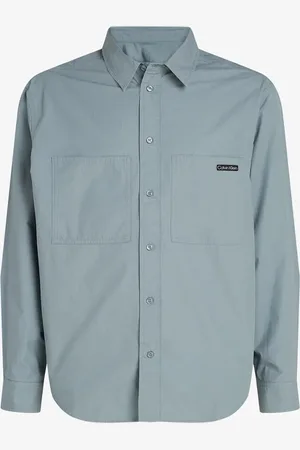 Calvin Klein Regular fit overshirt met borstzak