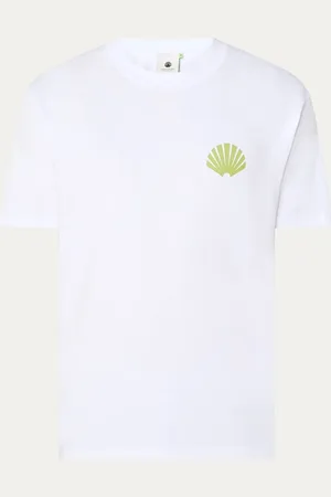 New Amsterdam Surf association T-shirt met logo- en backprint