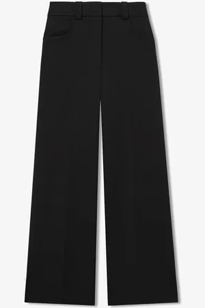 Reiss Myrtle high waist wide fit culotte met persplooi
