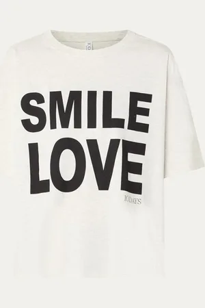 10 days Statement T-shirt met logoprint