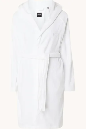 HUGO BOSS Plain badjas van katoen