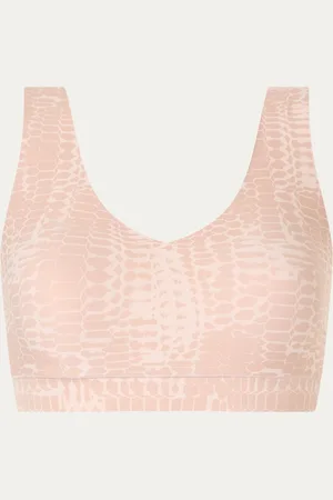 Chantelle Voorgevormde naadloze bralette met zebraprint