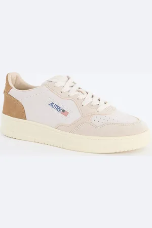 Autry Medalist sneaker van geitensuède