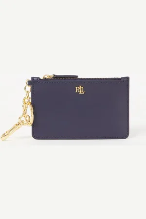 Ralph Lauren Pasjehouder van leer met logo
