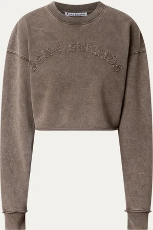 Acne Studios Cropped sweater met logo
