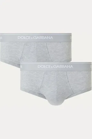 Dolce & Gabbana Brando slip met logoband in 2-pack