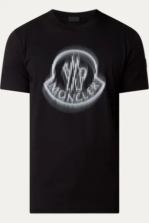 Moncler T-shirt met logoprint
