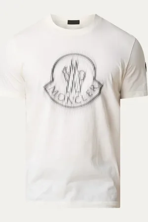 Moncler T-shirt met logoprint