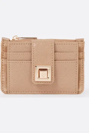 Dune Karra portemonnee met denim details