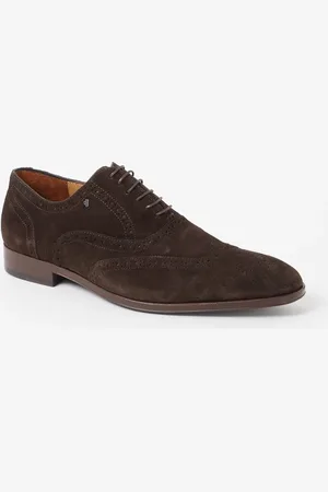 Floris van Bommel Raffa 04-02 brogue van suède
