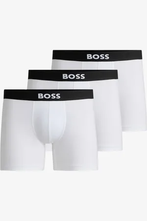 HUGO BOSS Boxershorts van biologisch katoen in 3-pack