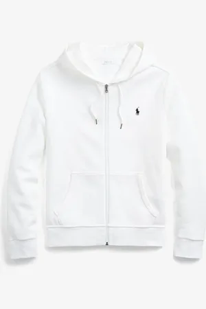 Ralph Lauren Sweatvest met steekzakken en logoborduring
