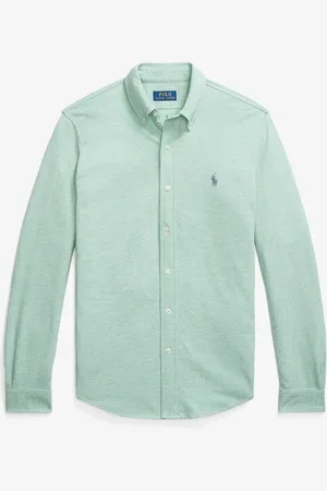 Ralph Lauren Overhemd van piqué katoen