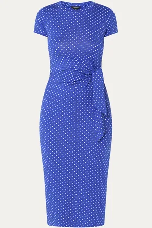 Ralph Lauren Midi jurk met stippenprint