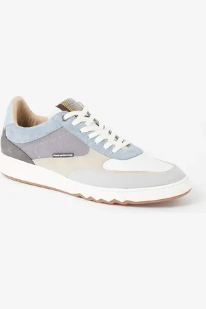 Floris van Bommel De Kupster 05-16 sneaker van leer met suède details