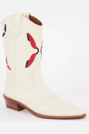 Zadig & Voltaire Cara Western cowboyboot van leer