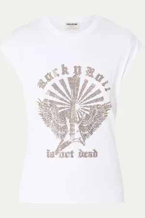 Zadig & Voltaire Cloe T-shirt met strass