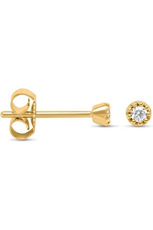 Diamond Point Geelgouden oorsieraden 0-06 ct diamant Joy