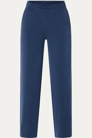 Moscow Noelle high waist wide fit pantalon met steekzakken
