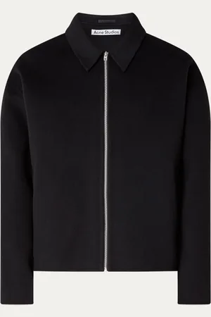 Acne Studios Jack van wol met steekzakken