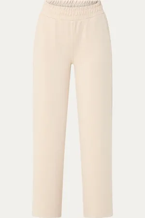Moscow Noelle high waist wide fit pantalon met steekzakken