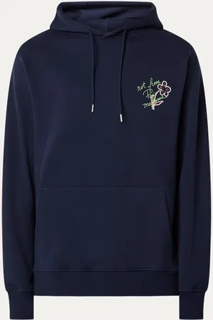 Drôle de Monsieur Hoodie met front- en backprint