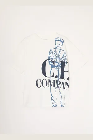 C.P. Company C-P- Company T-shirt met logoprint