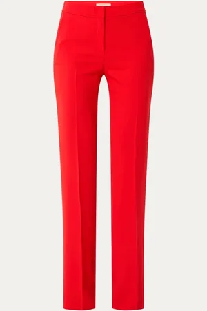 pennyblack Elenia high waist straight fit pantalon met steekzakken