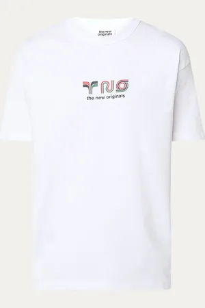 The New Originals Supergraphic T-shirt met logo- en backprint