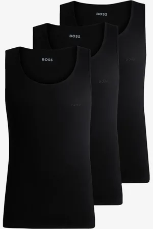 HUGO BOSS Singlet met logo in 3-pack