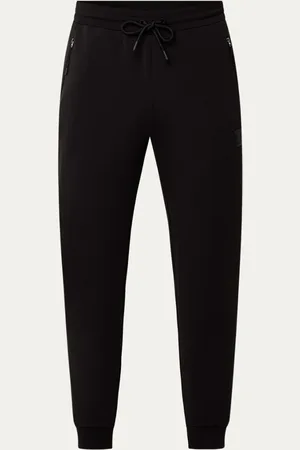 Emporio Armani Tapered fit joggingbroek met steekzakken