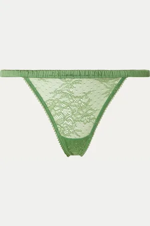 LOVE Stories Wild Rose tanga met kant en zebraprint