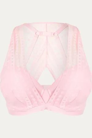 Marlies Dekkers Luminosa voorgevormde plunge bh met overlay van mesh