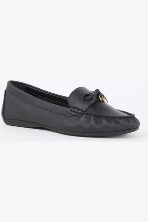 Dune Grovers mocassin van leer