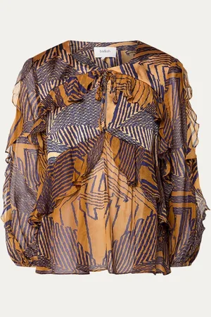 Bash Angela tuniek met ruches en print