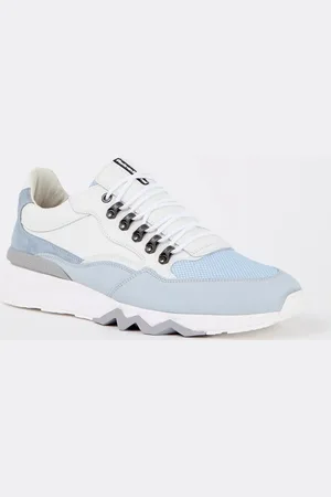 Floris van Bommel De Zager 01-24 sneaker met suède details