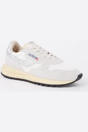 Autry Reelwind sneaker met suède en metallic details