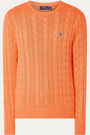 Ralph Lauren Kabelgebreide trui met logoborduring