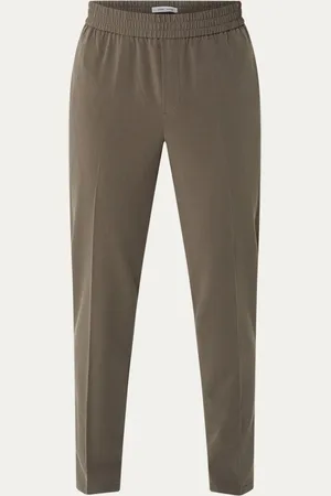 Samsøe Samsøe Smithy tapered fit pantalon met steekzakken