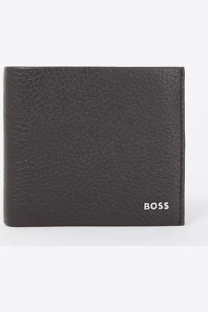 HUGO BOSS New Crosstown portemonnee van leer