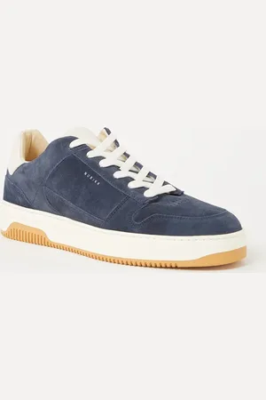 Nubikk Basket Court Miele sneaker van suède