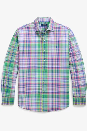 Ralph Lauren Custom fit overhemd met ruitprint