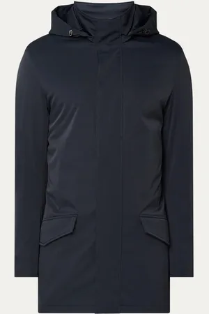 Profuomo Parka met capuchon en klepzakken