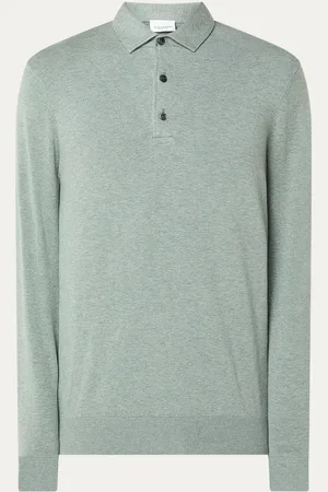 Profuomo Luxury regular fit polo in lyocellblend