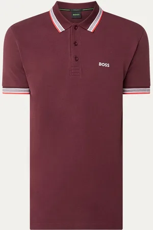 HUGO BOSS Paddy regular fit polo van piqué katoen met logo